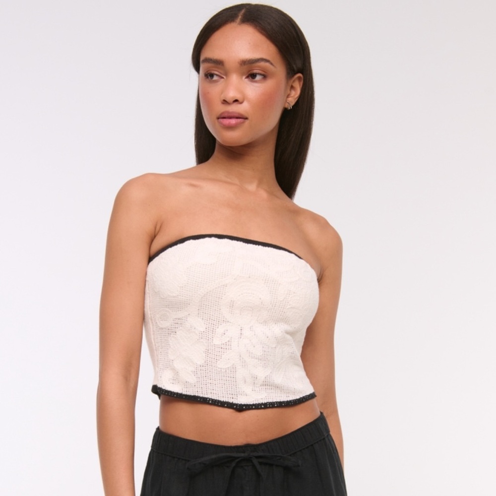 Crochet tube top